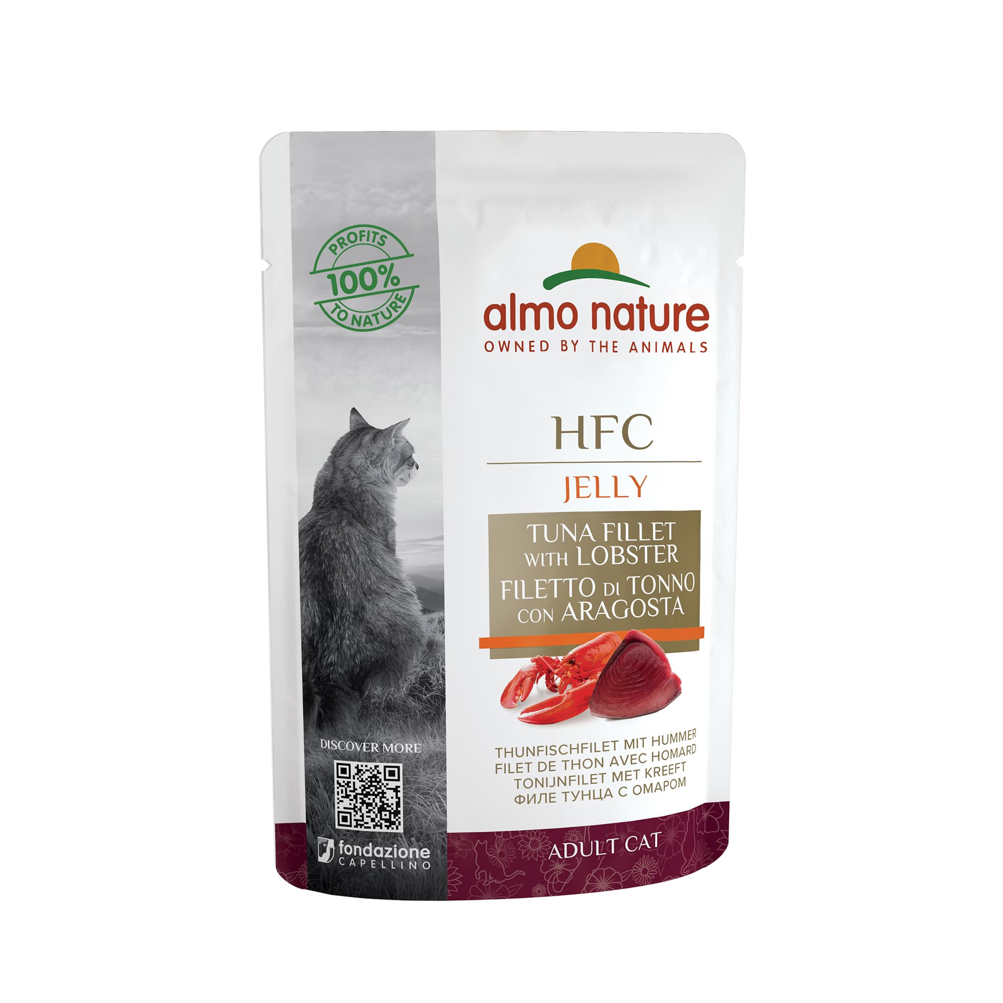Almo Nature Cat Nafu 'HFC Jelly' Thon et langouste