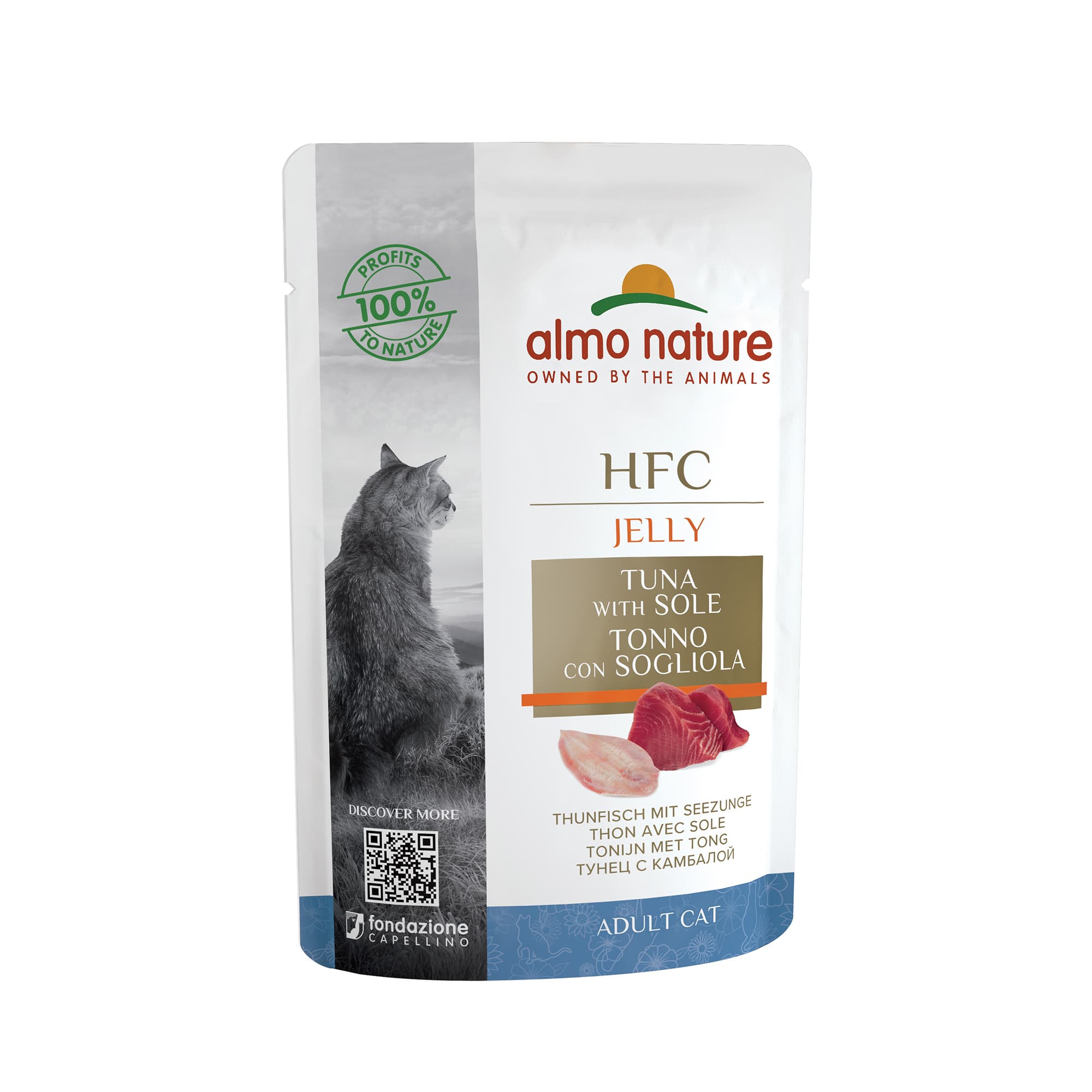 Almo Nature Cat Nafu 'HFC Jelly' Thon & Sole
