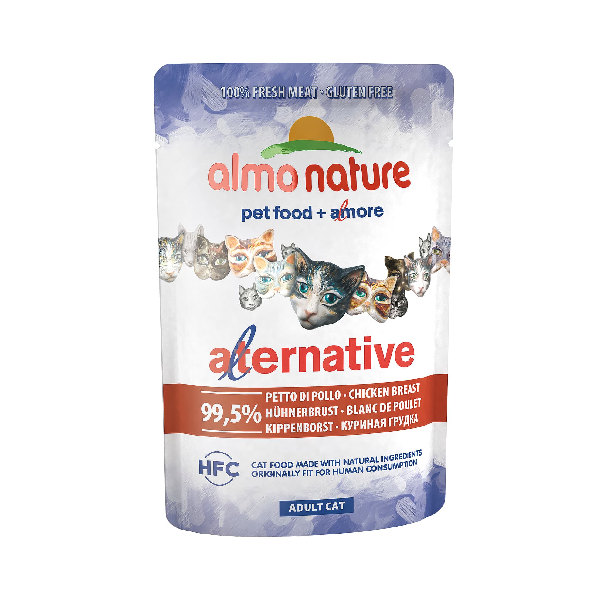 Almo Nature Cat Nafu 'HFC Natural Plus' Poitrine de poulet