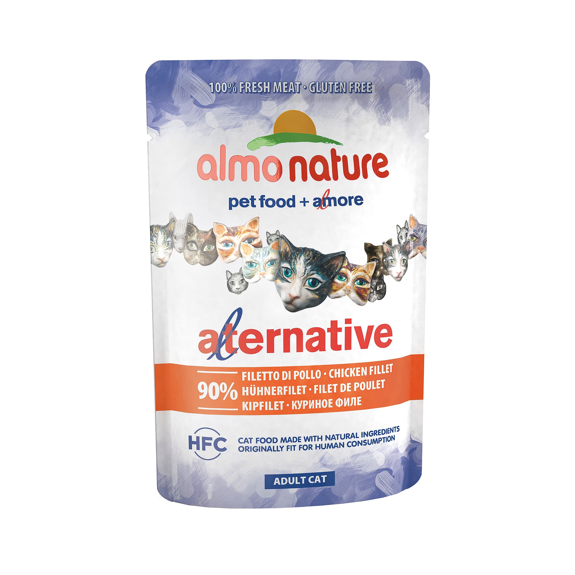 Almo Nature Nassfutter 'HFC Natural' Hühnerfilet