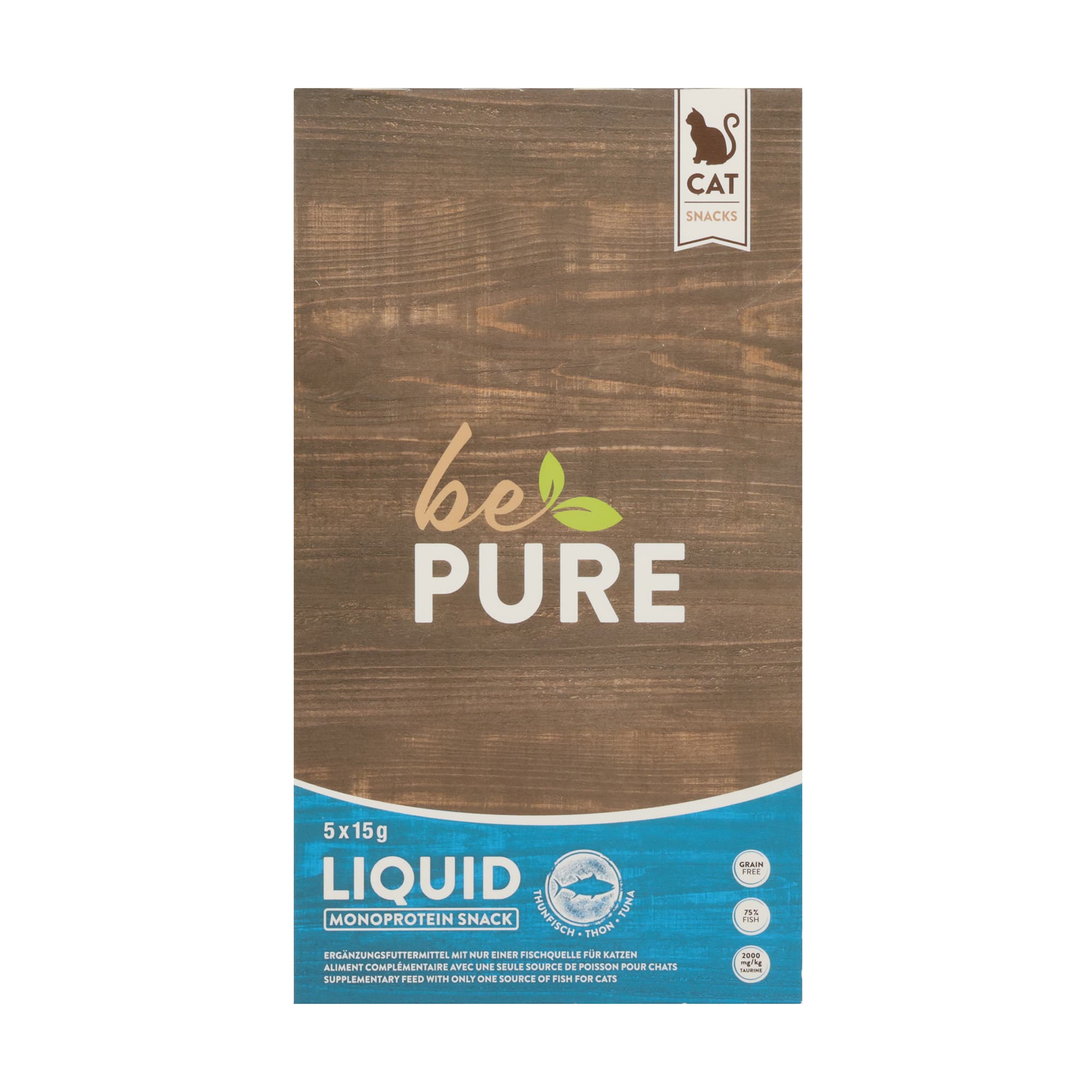 bePure Cat Snack 'Thon Crémeux Liquide'