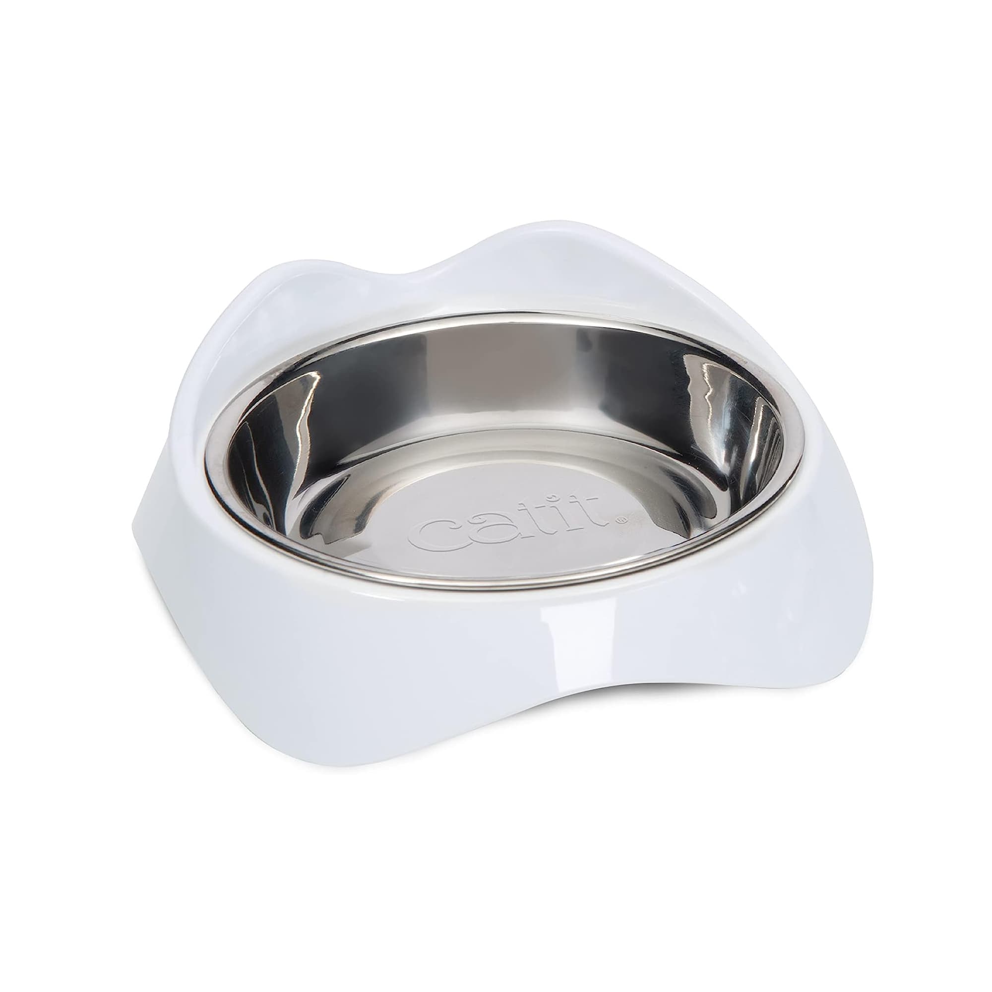 Bol pour chat Catit 'Pixi Single Bowl' blanc
