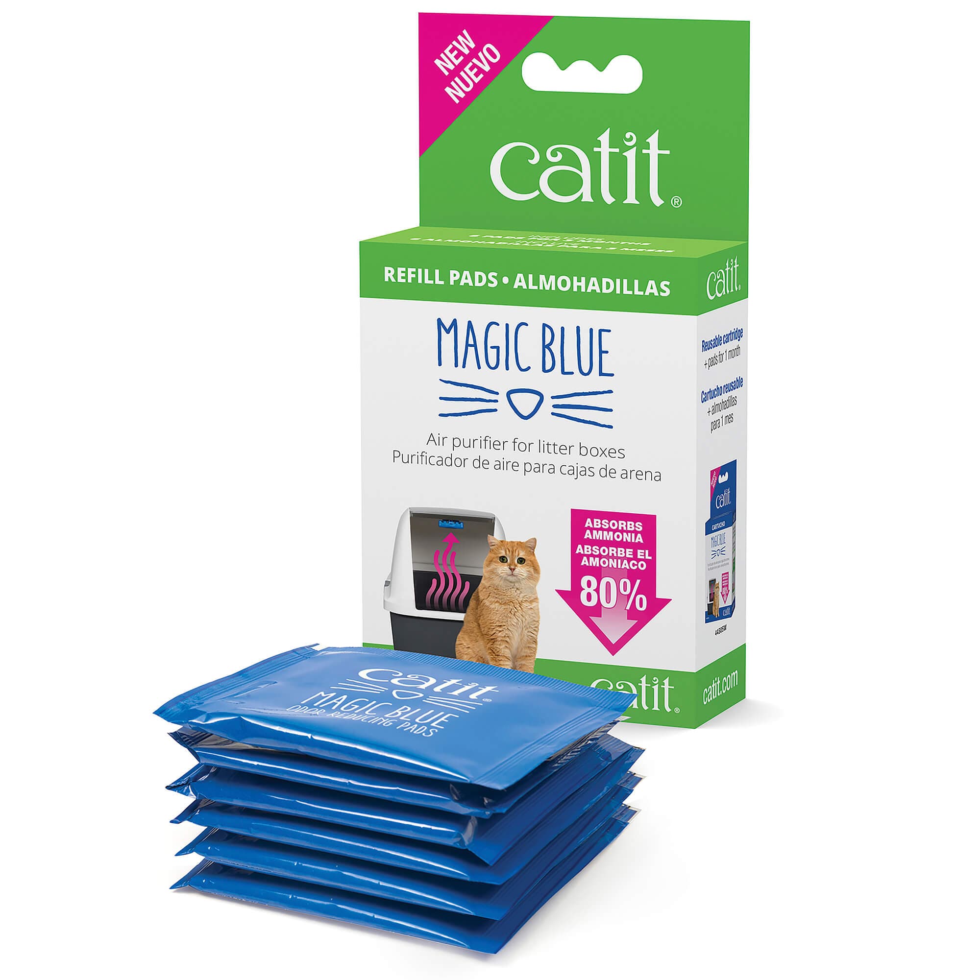 Catit Magic Blue Luftreiniger Starter Set