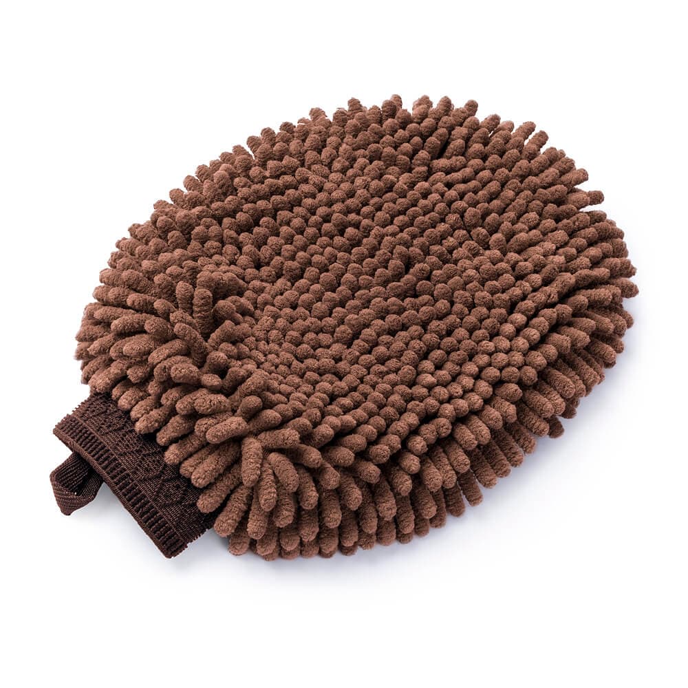 Dog Gone Smart Gant de toilettage pour chien 'Dirty Dog Mitt' marron