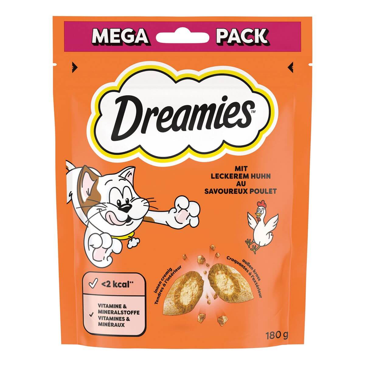 Dreamies Chat Snack Poulet