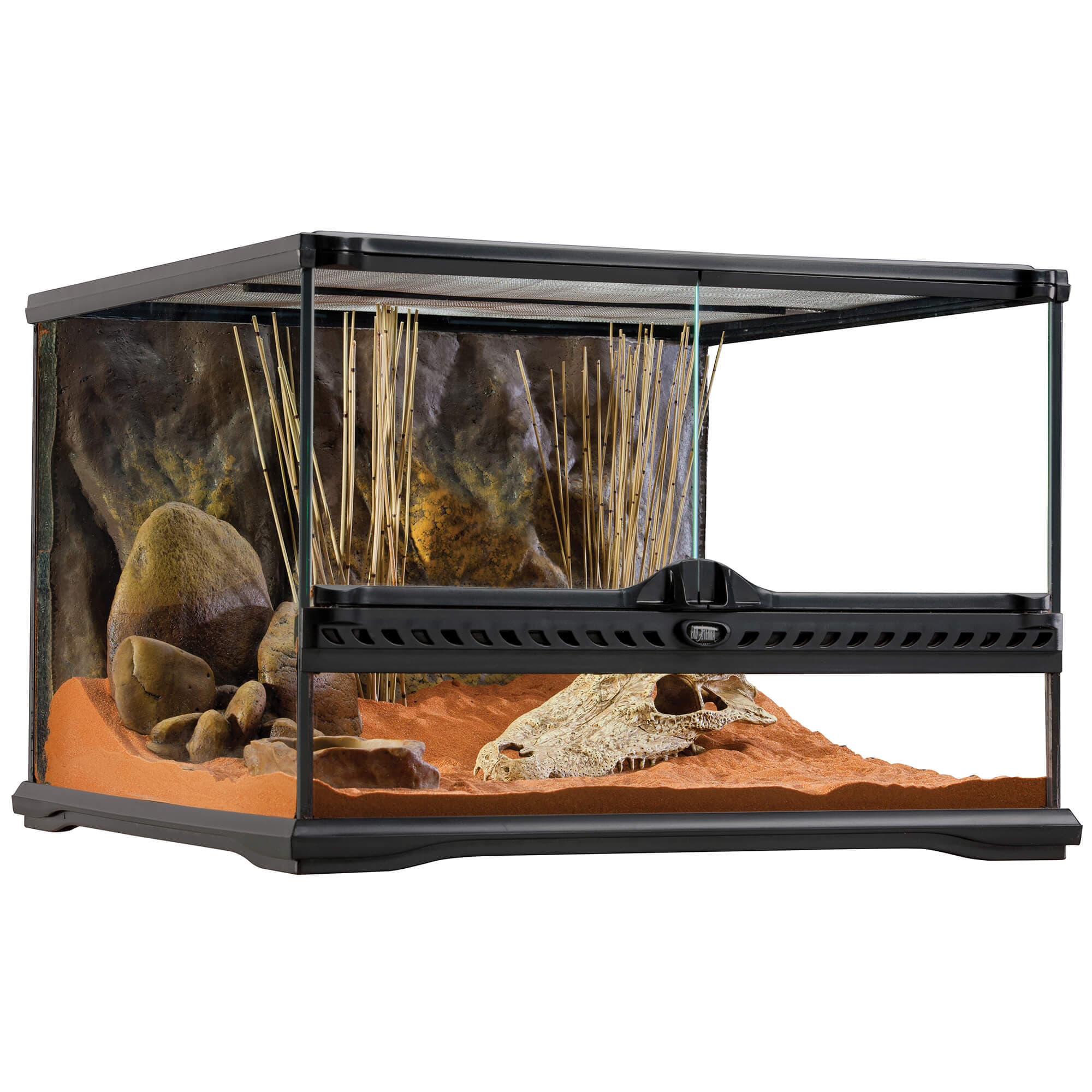 Exo Terra Terrarium 'Terrarium en verre' plat