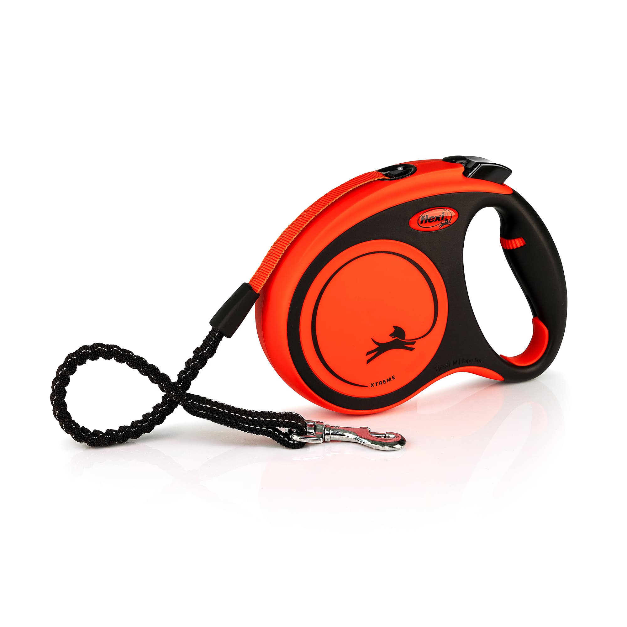 flexi Chien Laisse Rétractable 'Xtreme Tape' L orange