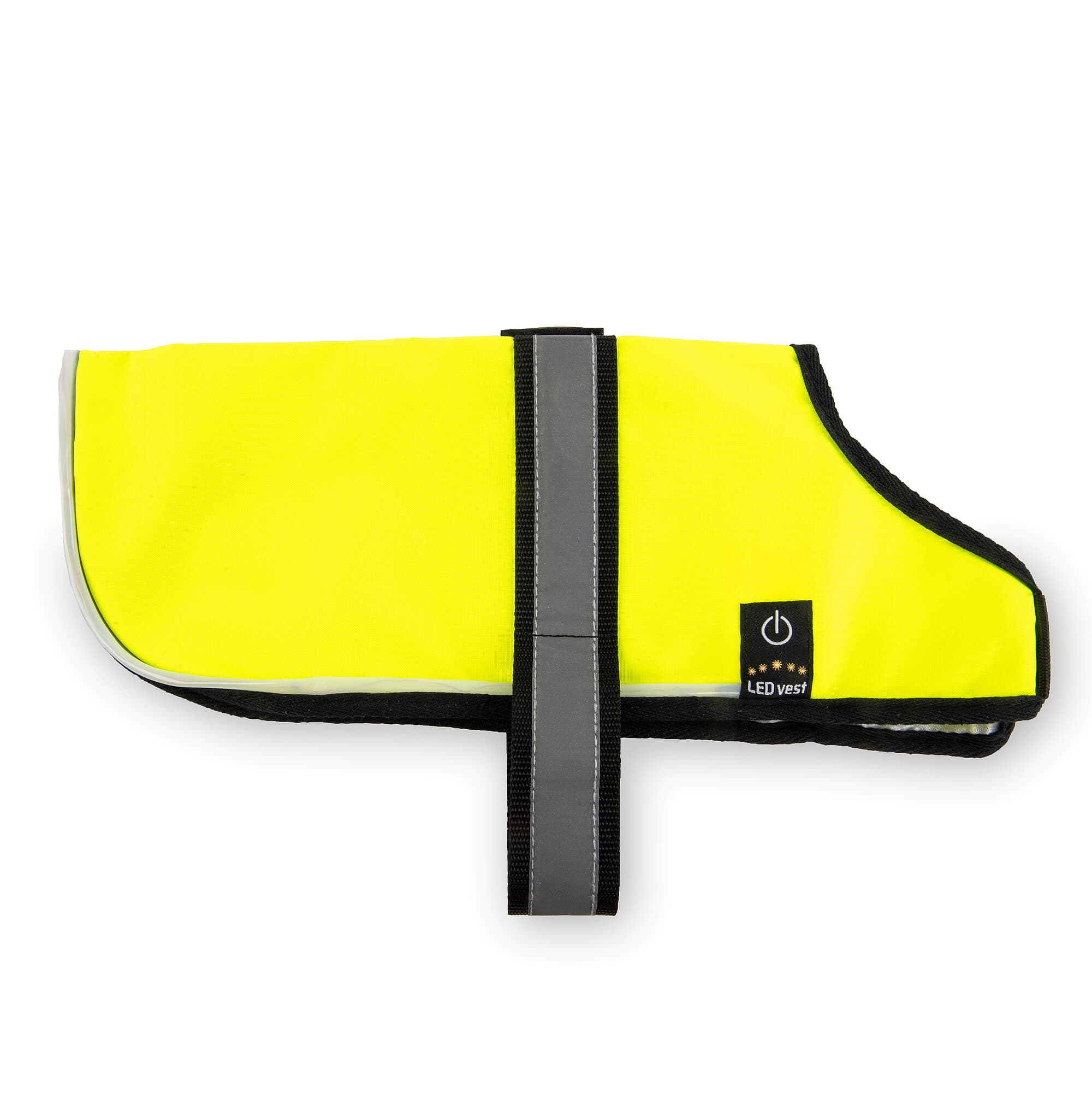 Freezack Gilet réfléchissant pour chien 'Light-Vest' jaune L