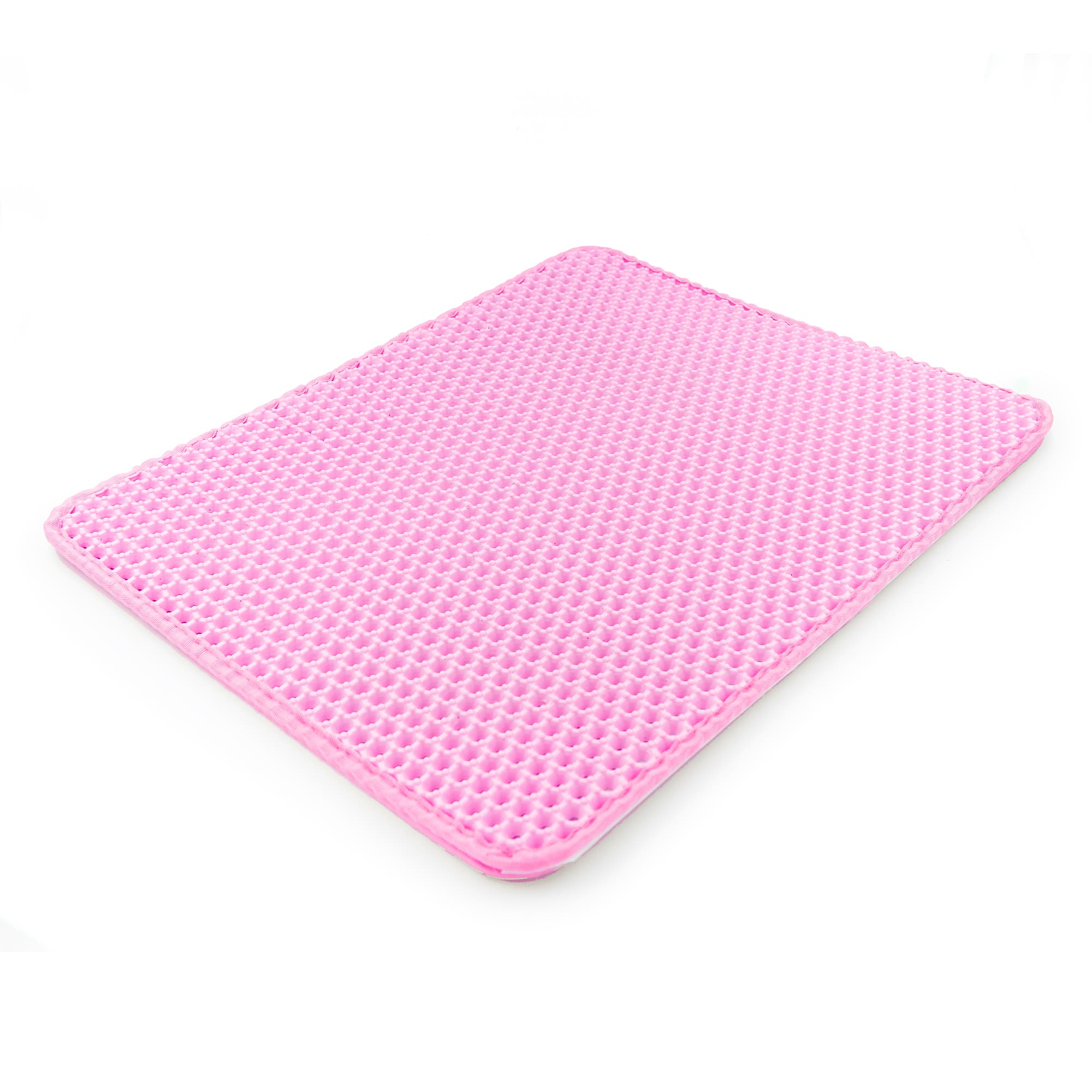 Freezack Tapis de Toilette Chat 'Velcro' rose