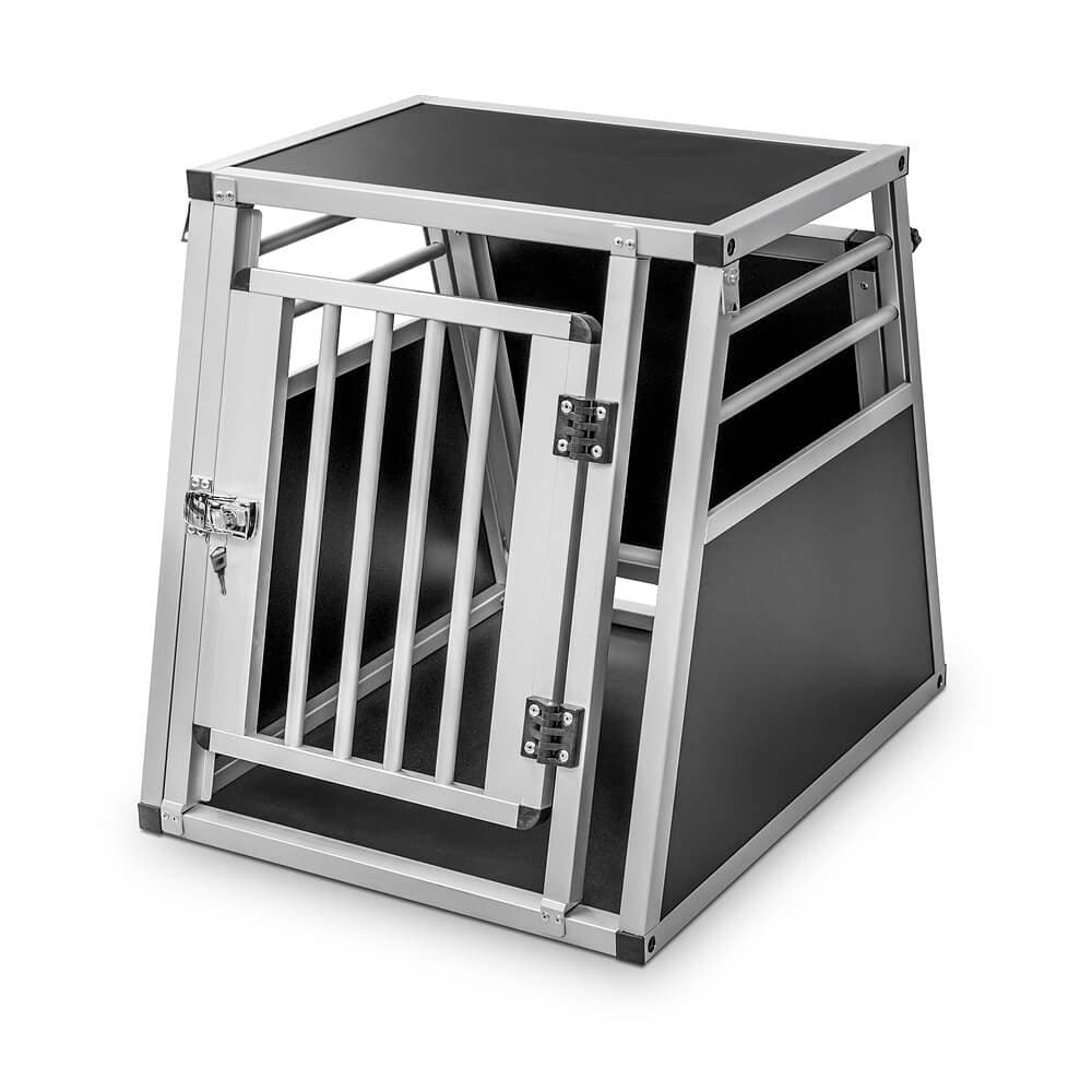 Boîte de transport de voiture pour chien Freezack 'Boîte en aluminium Chicca'