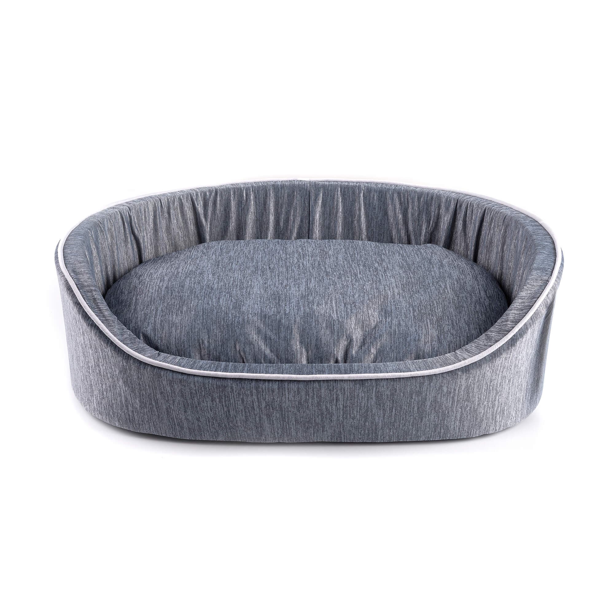 Freezack Lit pour chien rafraîchissant 'Cooling Bed Oval' gris XL