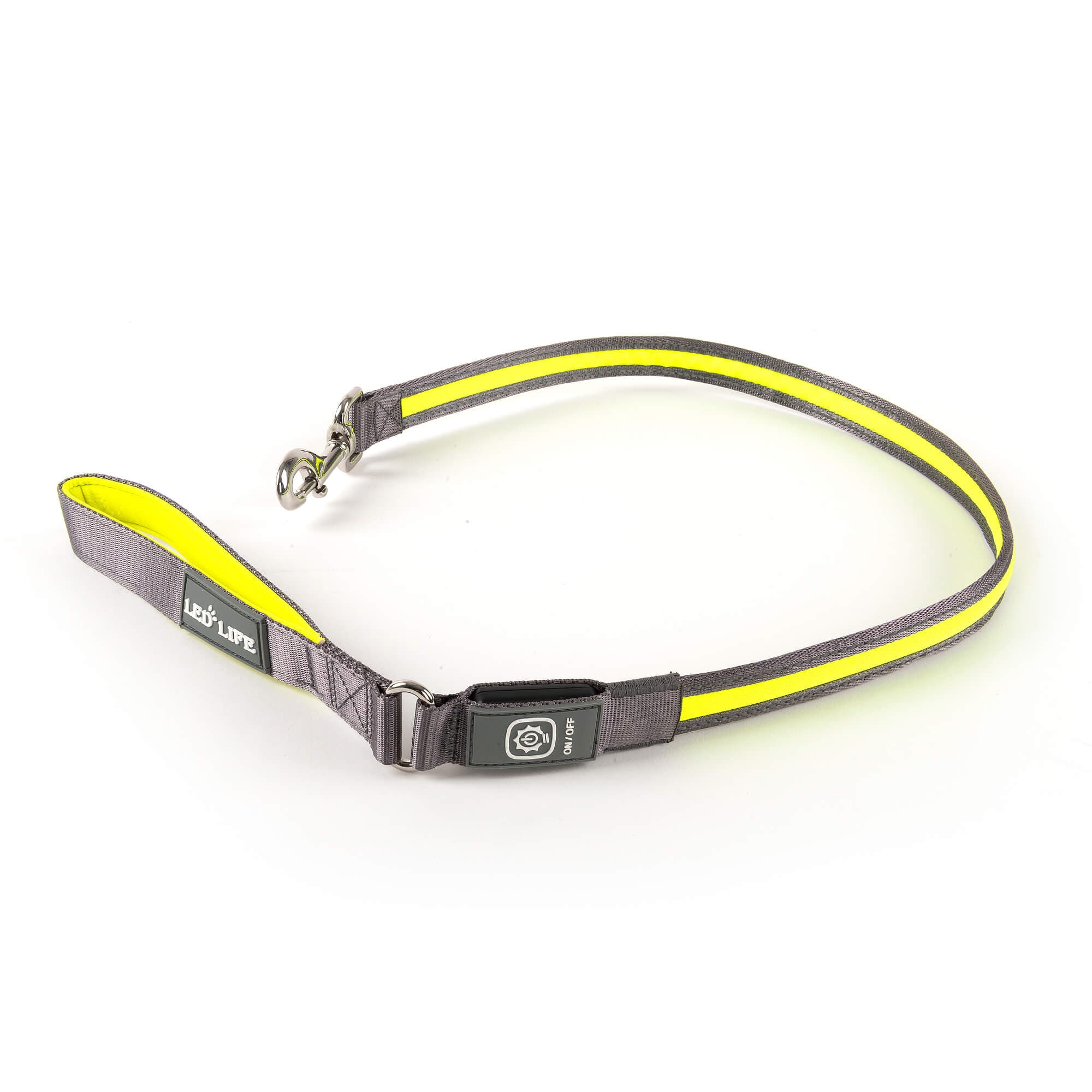 Freezack Laisse pour chien Lumineuse 'Light-Leash' jaune