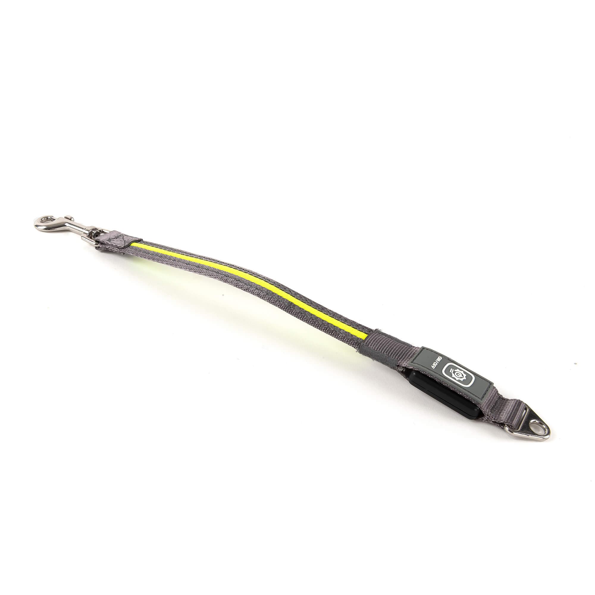 Freezack Chien Laisse Poignée 'Light-Leash Connector' jaune