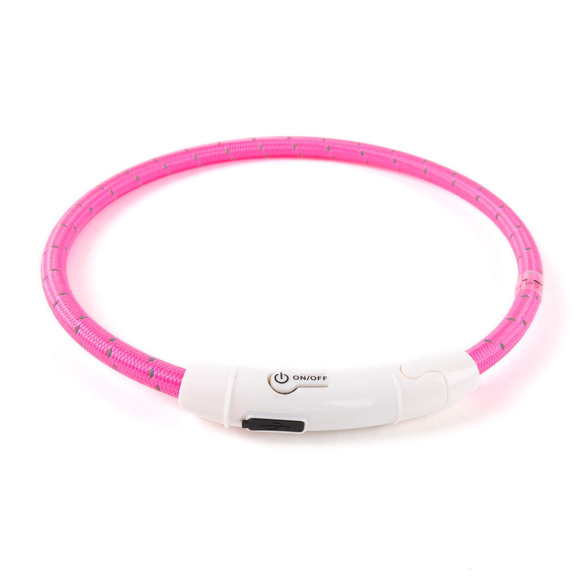 Freezack Dog Ring Réfléchissant 'Flash Ring' rose M