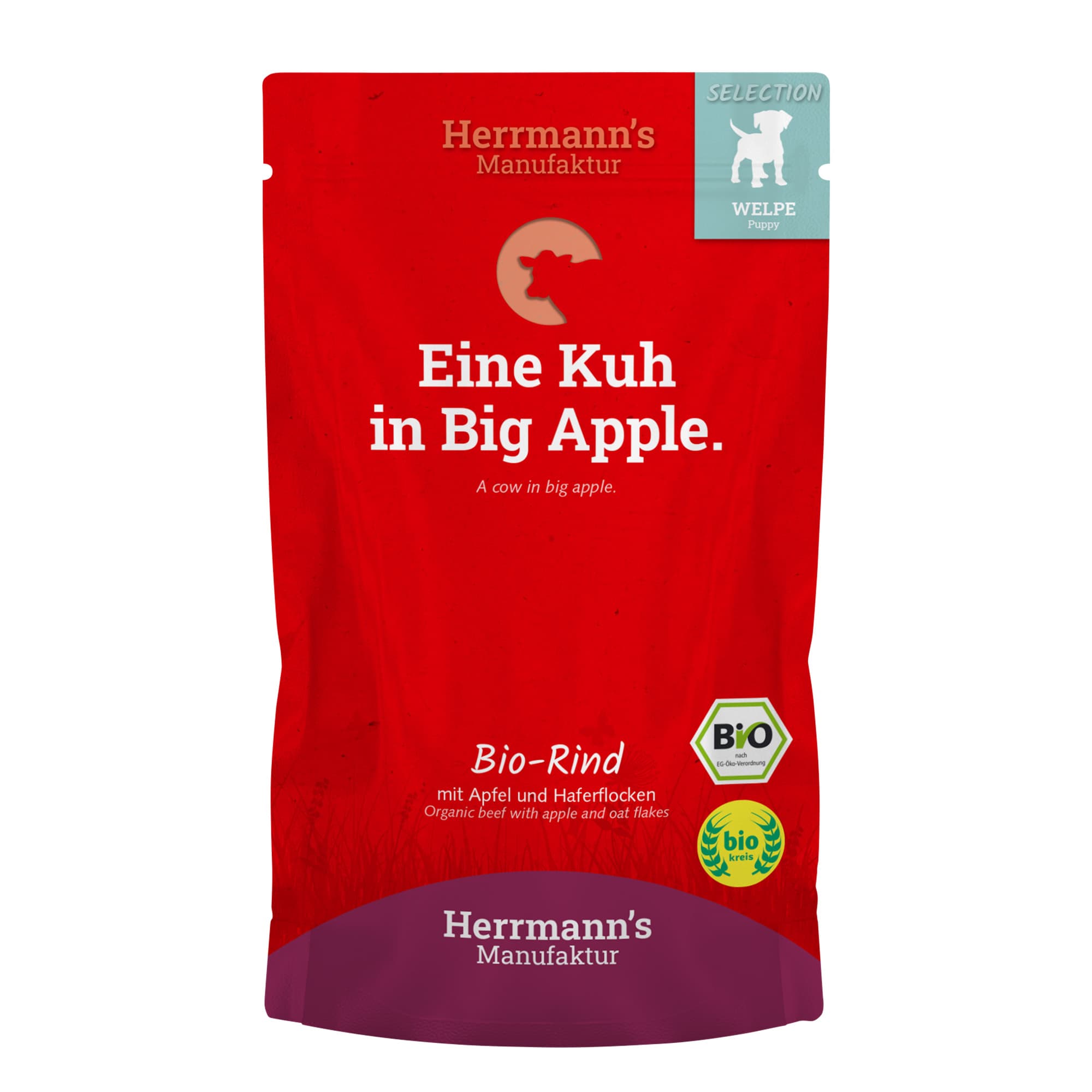 Herrmann’s Dog Nourriture humide 'Bio Beef Puppy'