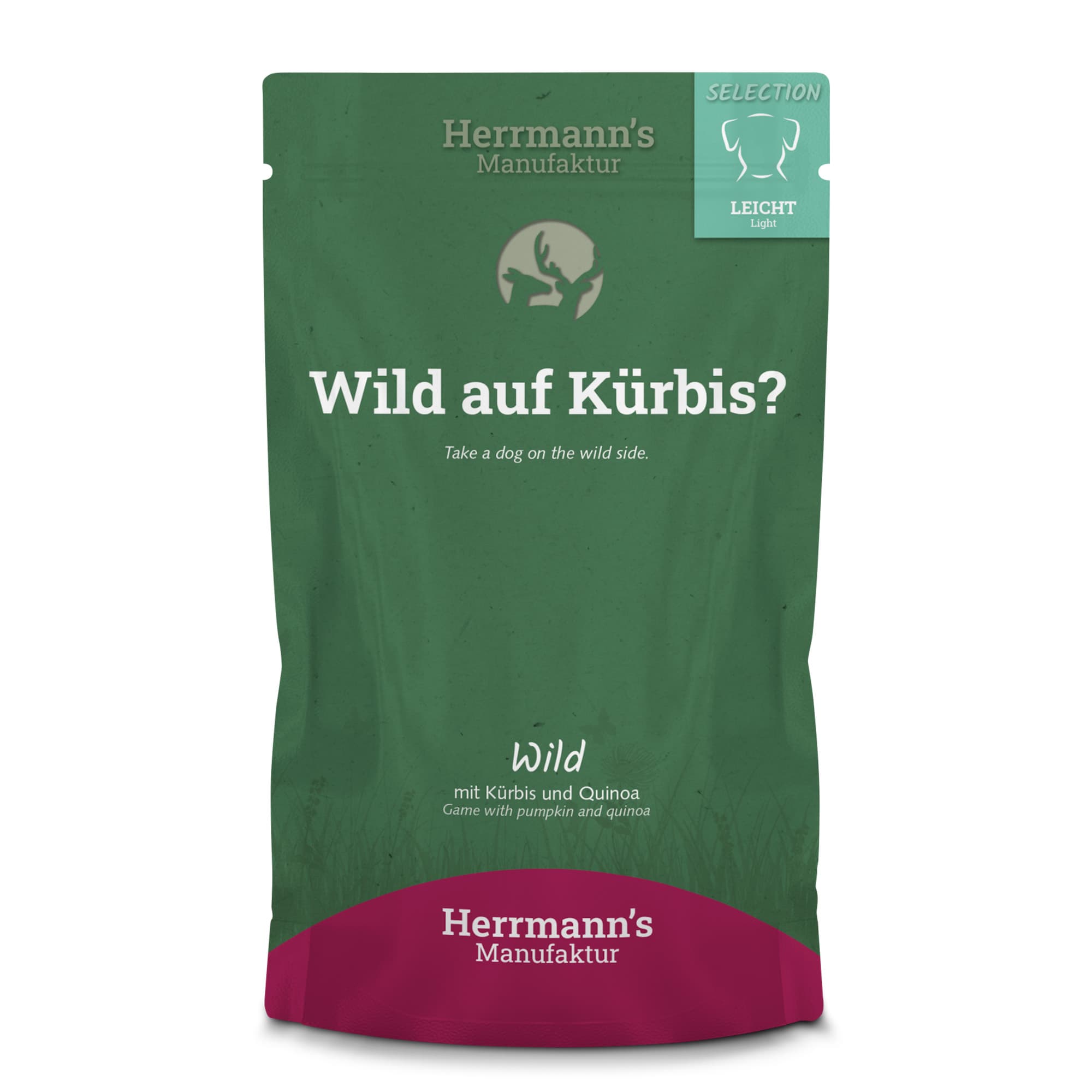 Nourriture humide pour chien Herrmann’s Wild Light'