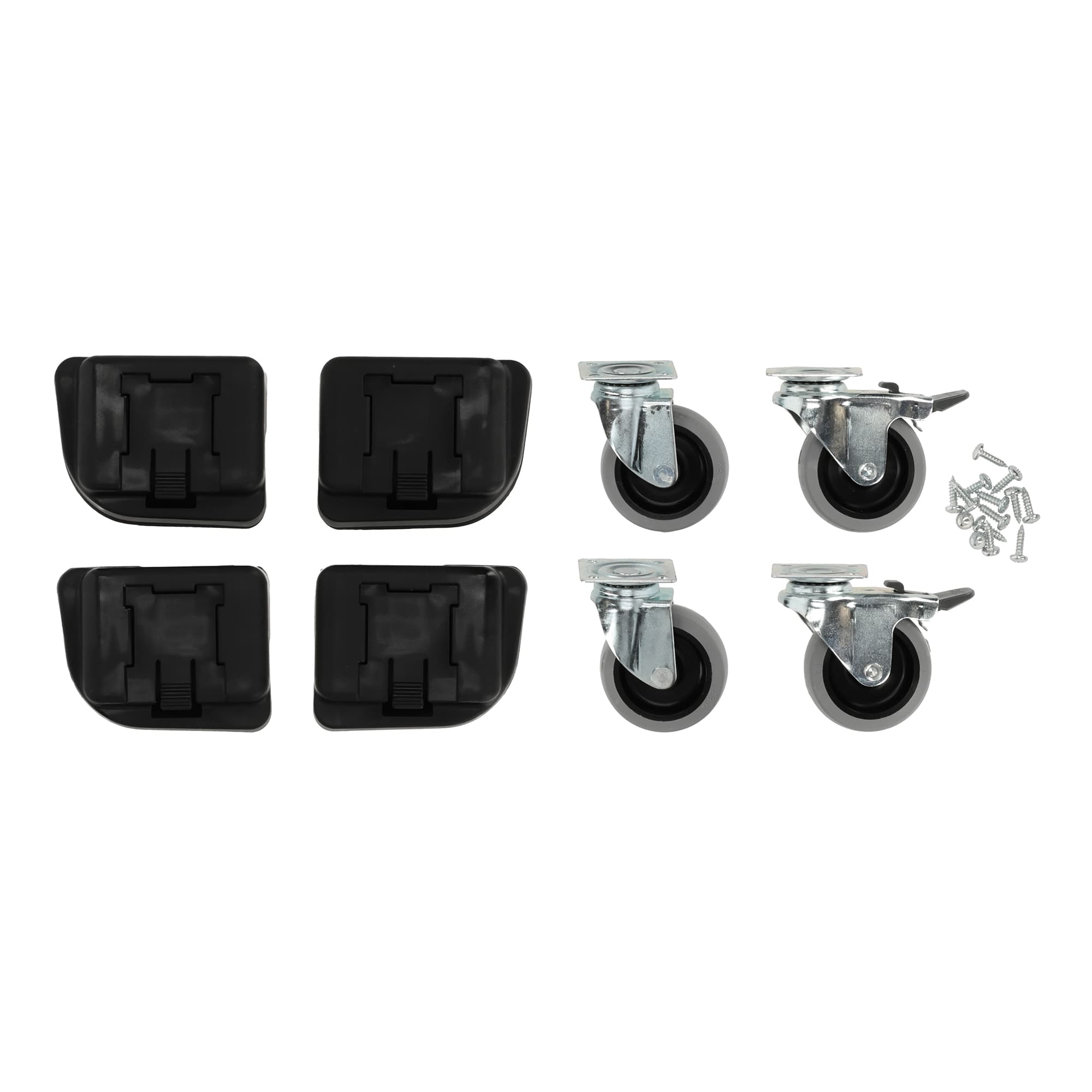 MP Bergamo Boîte de transport pour chien Roues de remplacement 'Bracco' 4pcs