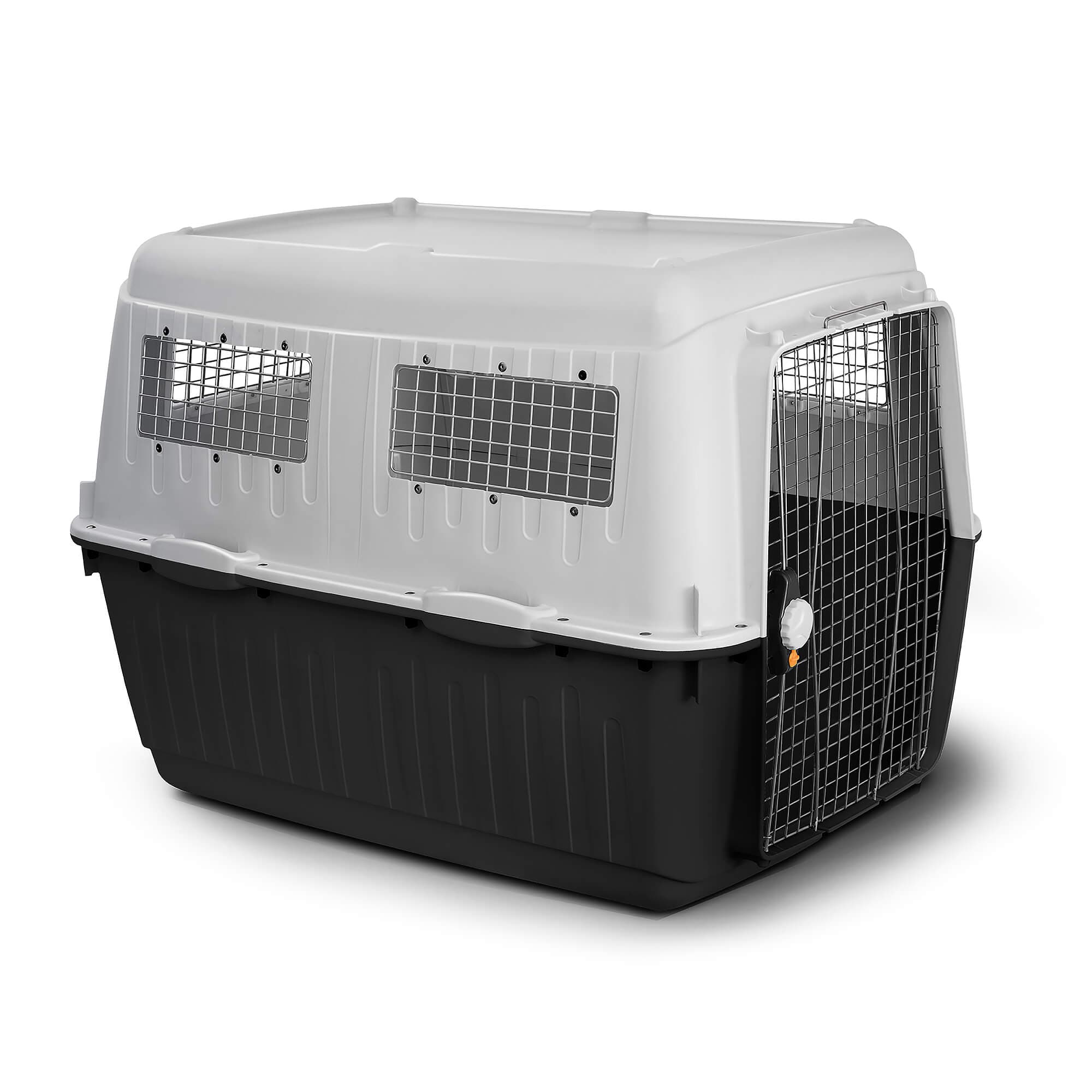 MP Bergamo Boîte de transport pour chien 'Bracco Travel 8' grille métallique