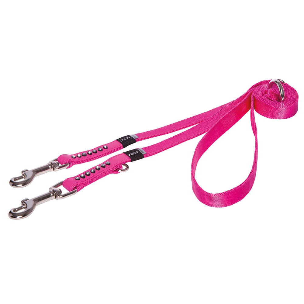 rogz Laisse pour chien 'Luna' rose M
