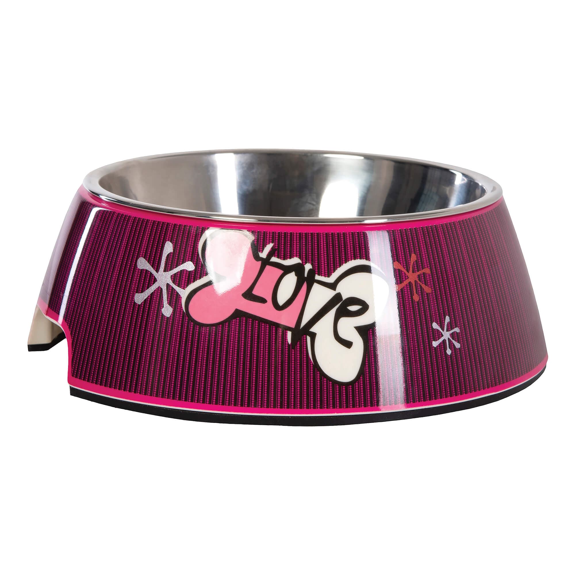 rogz Bol pour chien 'Bubble Bowlz' PinkLove M