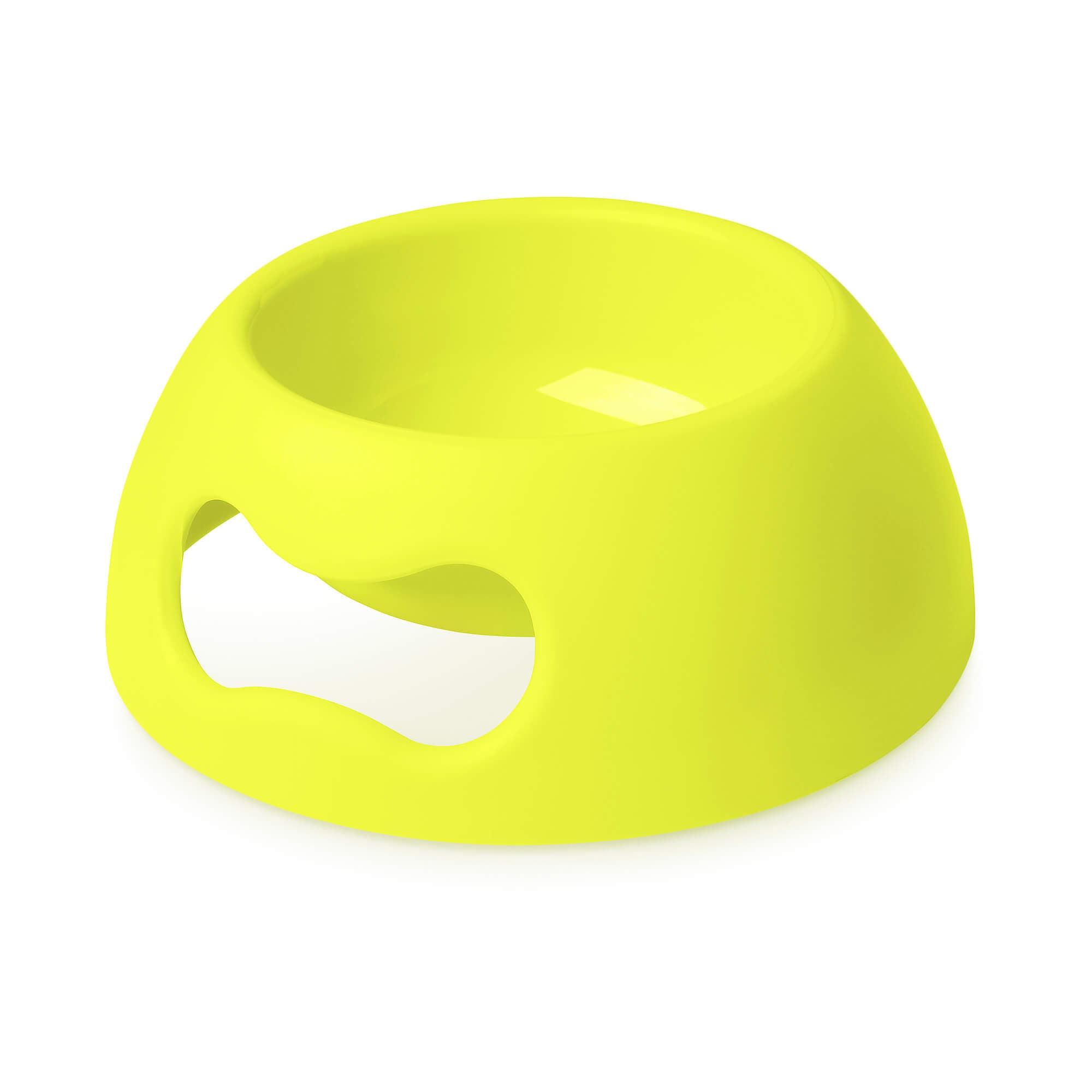 United Pets Gamelle 'Pappy Bowl Fluo' jaune S