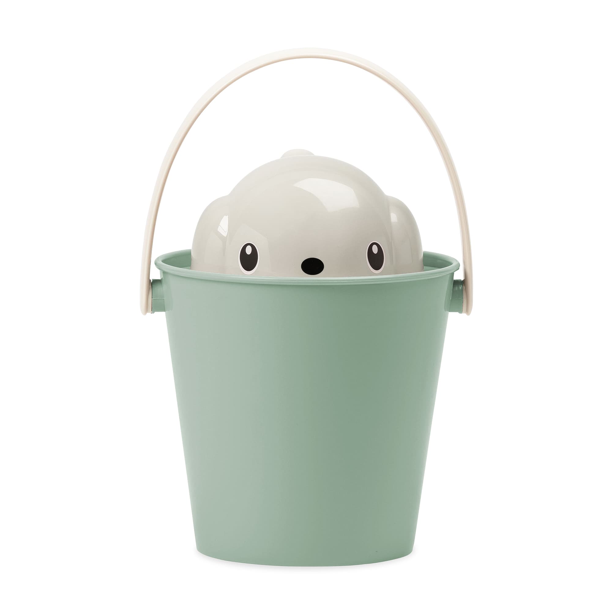 United Pets Boîte de rangement pour nourriture pour chiens 'Crock' gris/vert