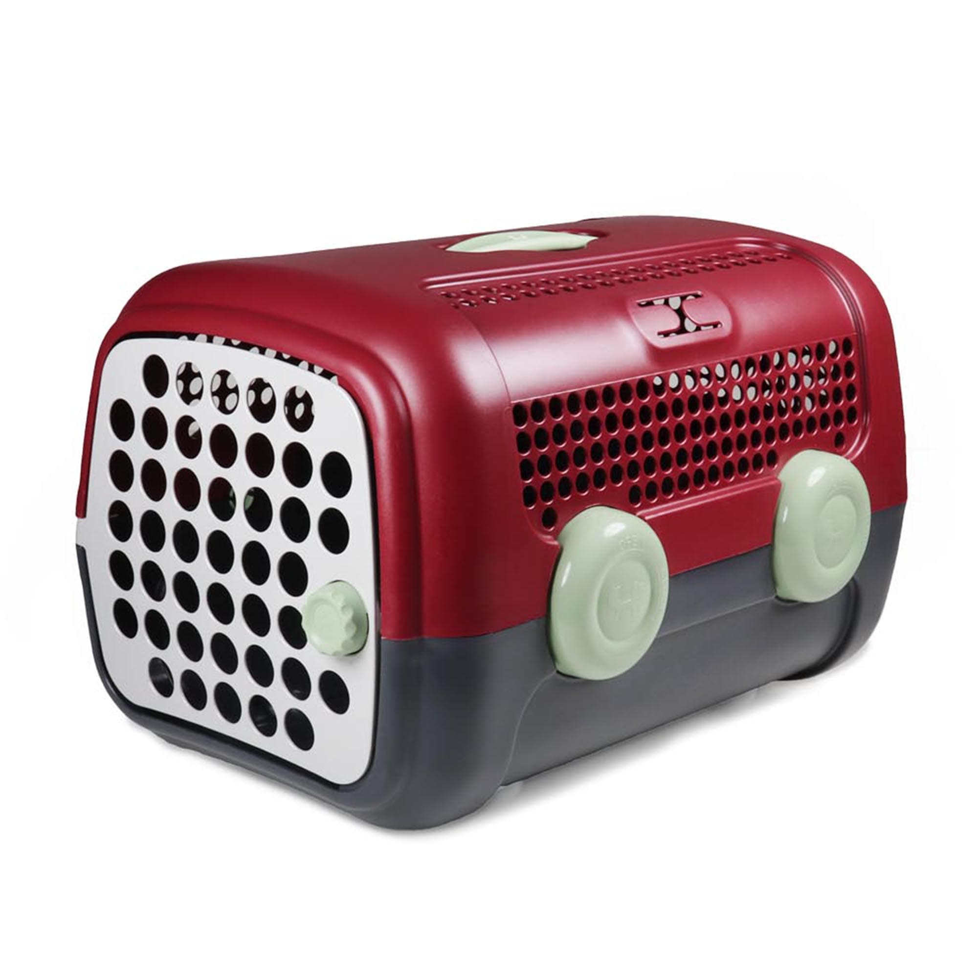 United Pets Boîte de transport pour chiens 'A.U.T.O.' gris